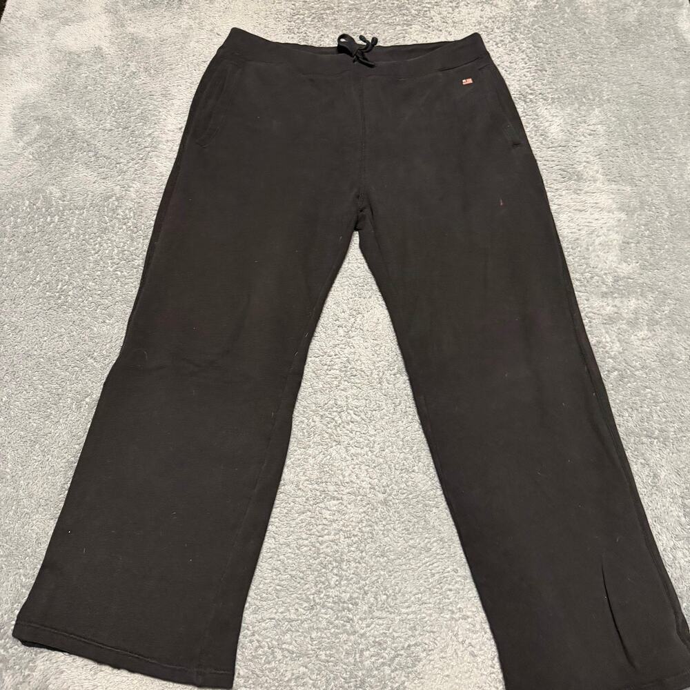 Polo Ralph Lauren Jeans Co Pants Mens Medium Black Straight Sweatpants **
